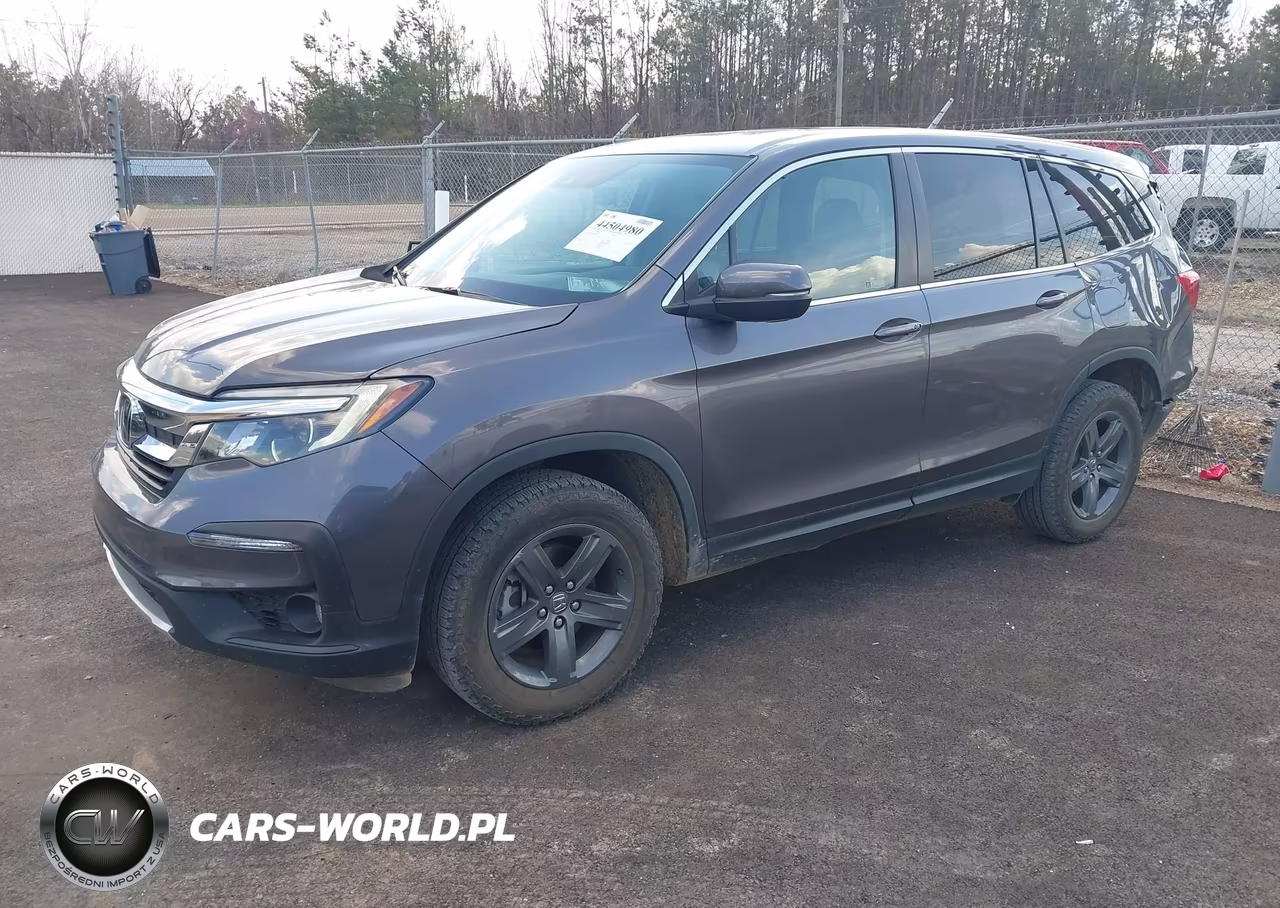 2022 Honda Pilot Awd Ex-L VIN:5FNYF6H52NB018433 - 2