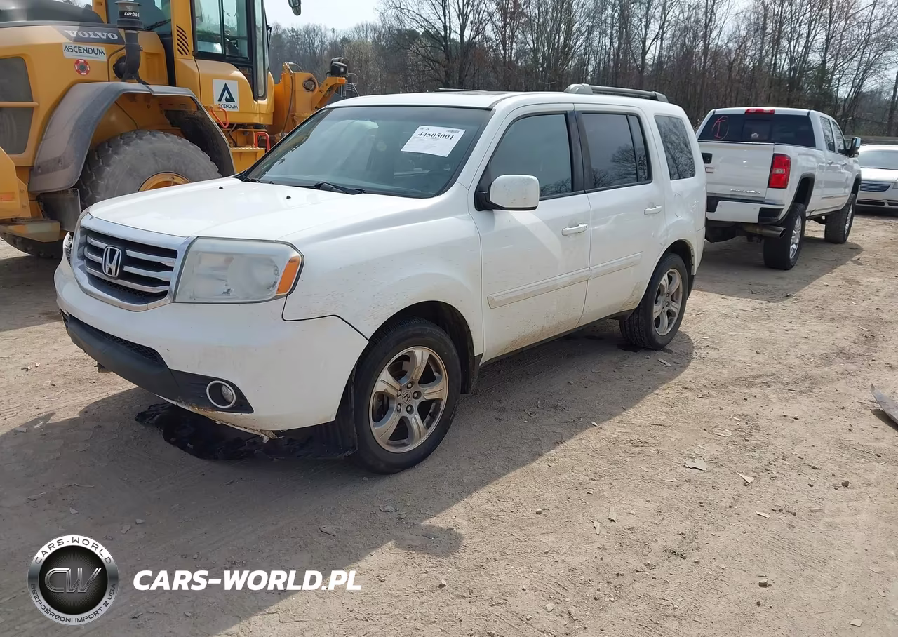 2012 Honda Pilot Ex-L VIN:5FNYF4H75CB030658 - 2