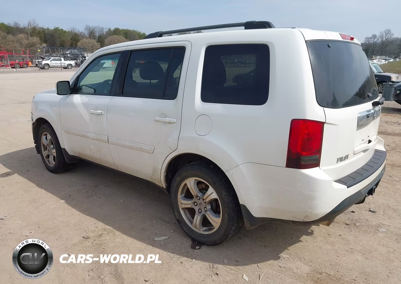 2012 Honda Pilot Ex-L VIN:5FNYF4H75CB030658 - 3