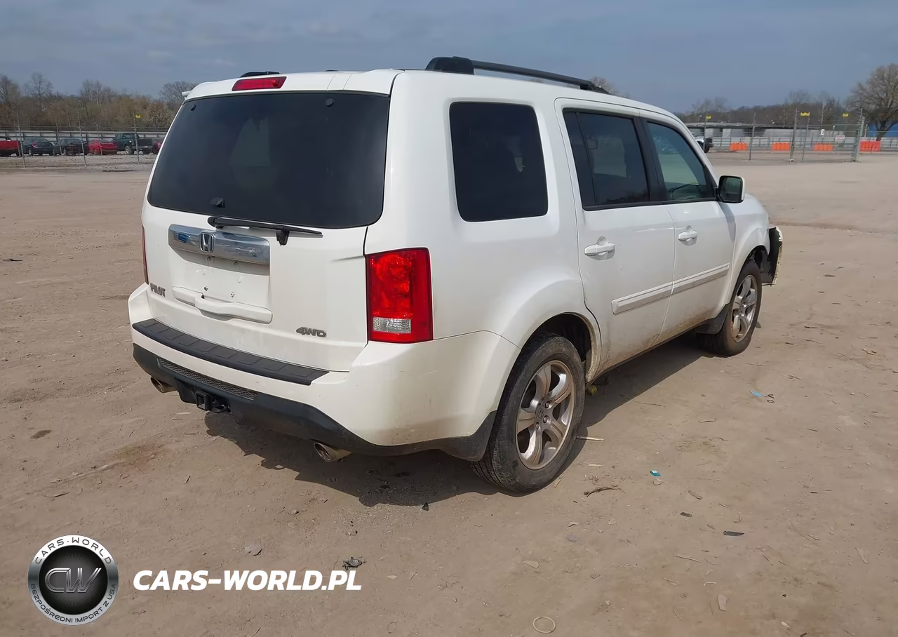 2012 Honda Pilot Ex-L VIN:5FNYF4H75CB030658 - 4
