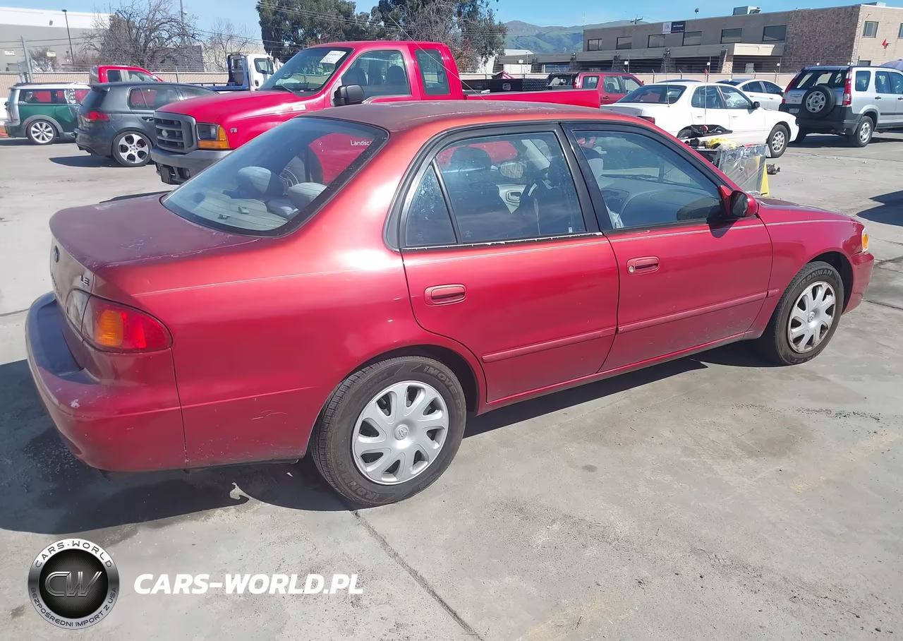 2002 Toyota Corolla Le VIN:1NXBR12E62Z642646 - 4