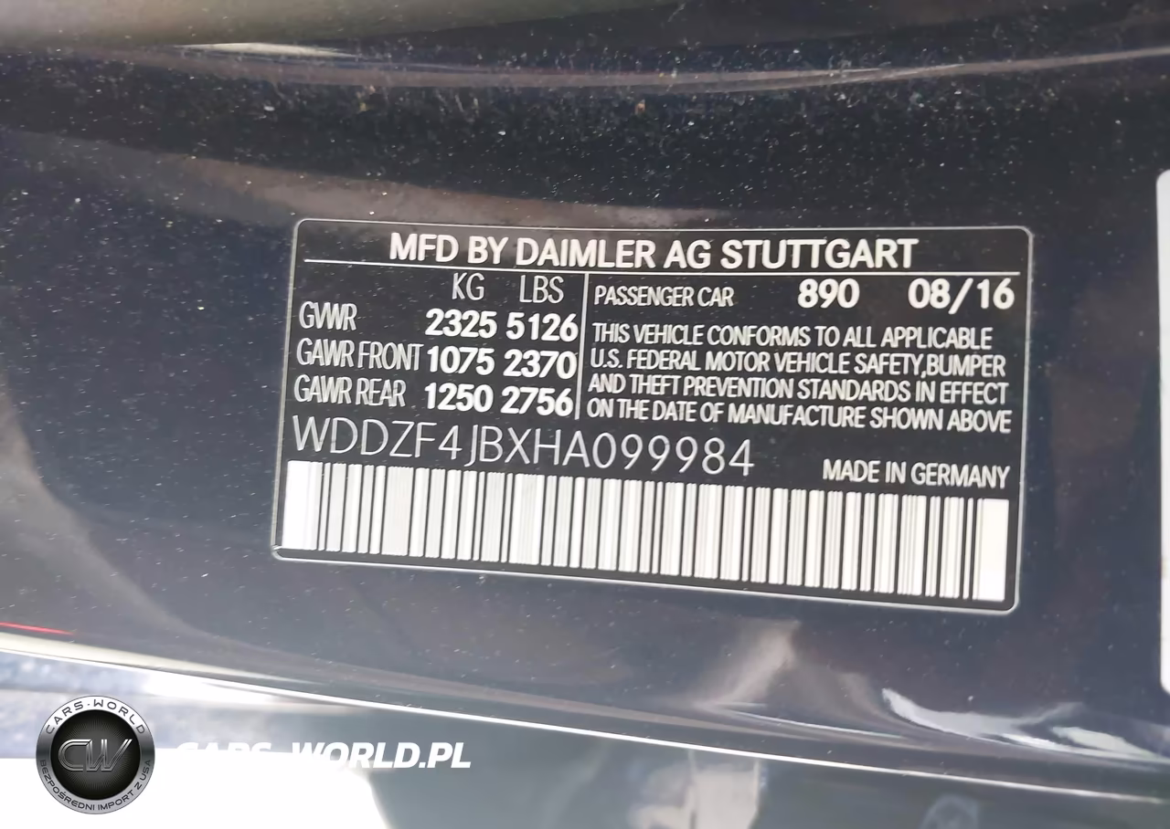 2017 Mercedes-Benz E 300 VIN:WDDZF4JBXHA099984 - 9
