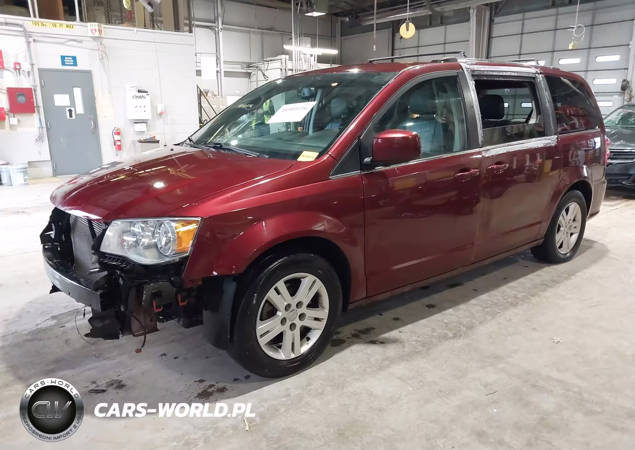2018 Dodge Grand Caravan Sxt VIN:2C4RDGCG7JR242305 - 2