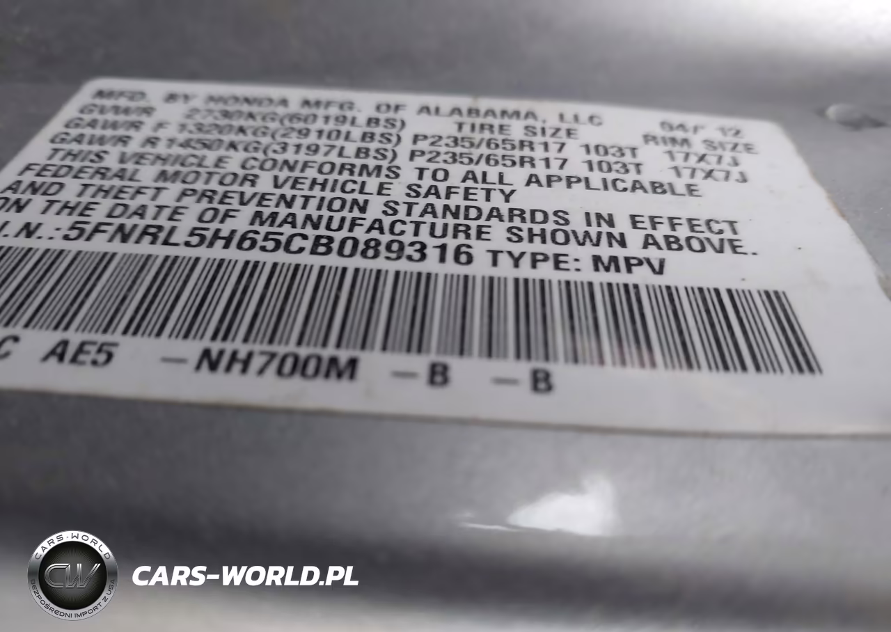 2012 Honda Odyssey Ex-L VIN:5FNRL5H65CB089316 - 9