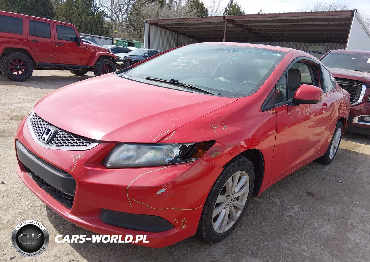 2012 Honda Civic Ex VIN:2HGFG3B82CH554104 - 2