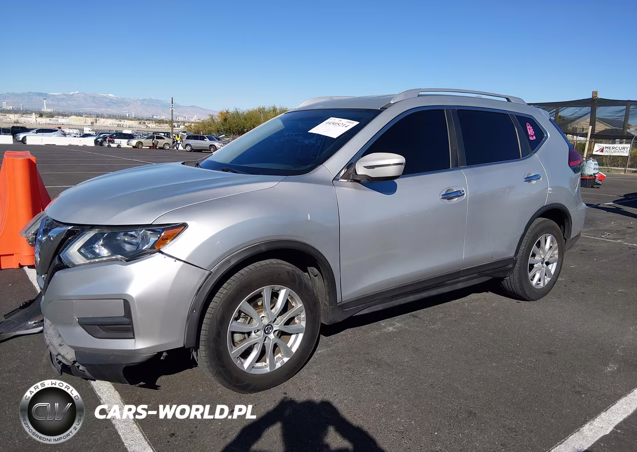 2017 Nissan Rogue Sv VIN:KNMAT2MT8HP563408 - 2