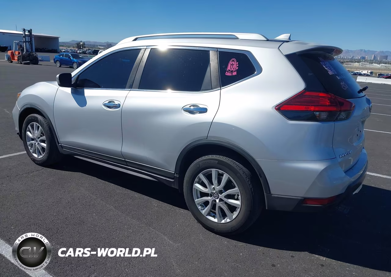 2017 Nissan Rogue Sv VIN:KNMAT2MT8HP563408 - 3