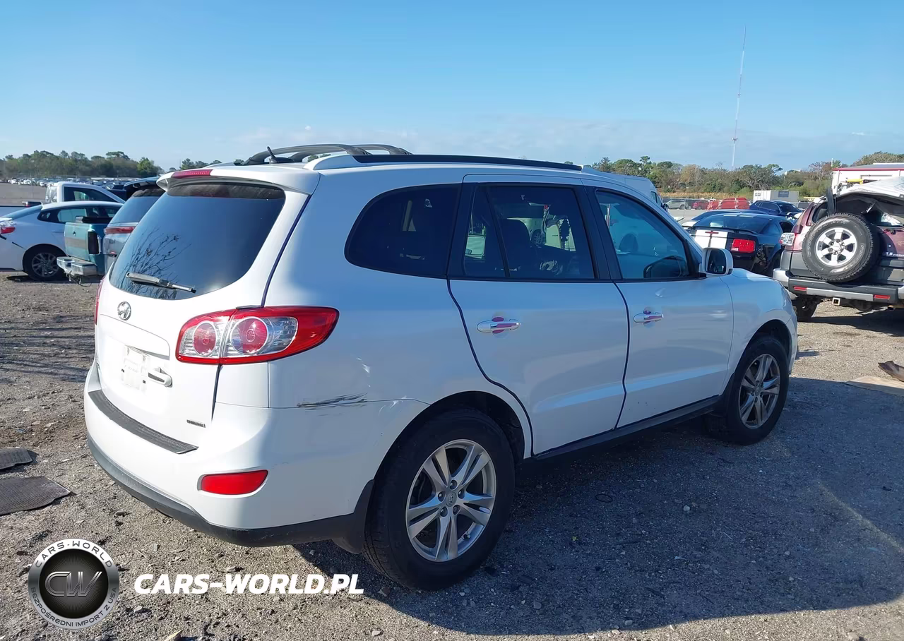 2012 Hyundai Santa Fe Limited V6 VIN:5XYZK4AG7CG139366 - 4