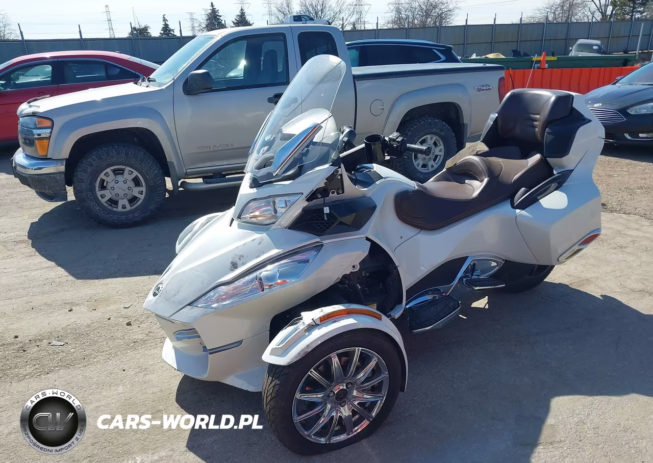 2013 Can-Am Spyder Roadster Rt-Rts-Rt Limited VIN:2BXNBBC12DV003940 - 2