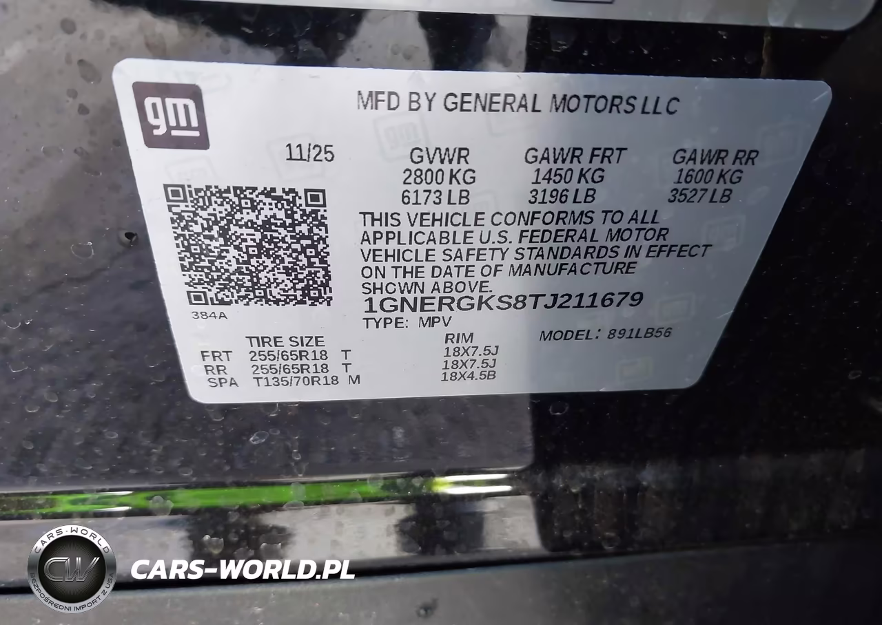 2026 Chevrolet Traverse Fwd Lt VIN:1GNERGKS8TJ211679 - 9