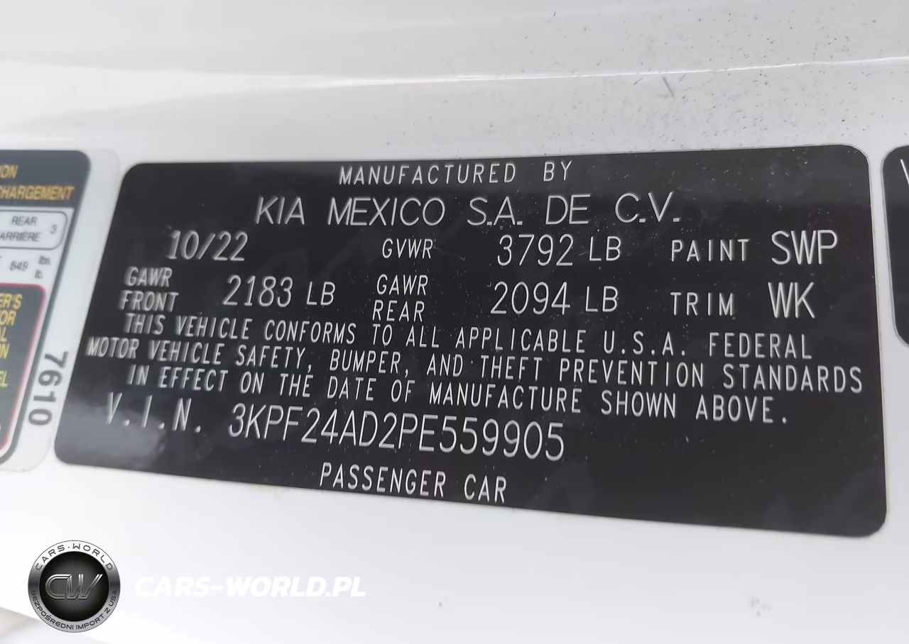 2023 Kia Forte Lxs VIN:3KPF24AD2PE559905 - 9