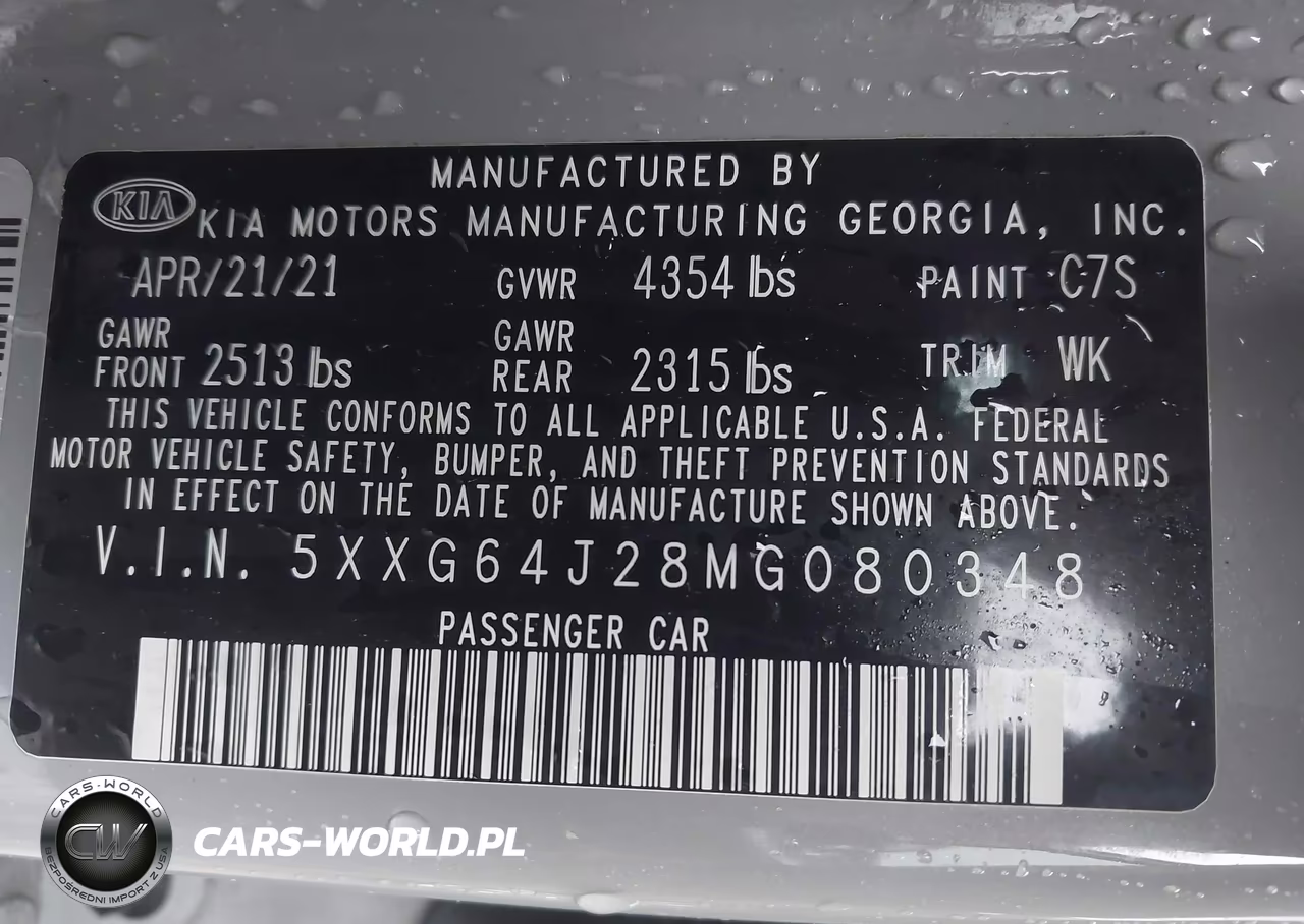 2021 Kia K5 Gt-Line VIN:5XXG64J28MG080348 - 9