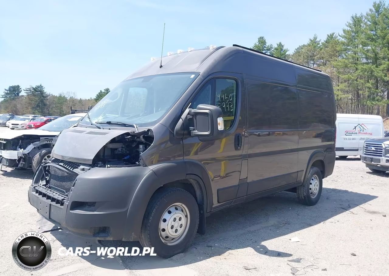2021 Ram Promaster 1500 High Roof 136 Wb VIN:3C6LRVBG4ME543513 - 2