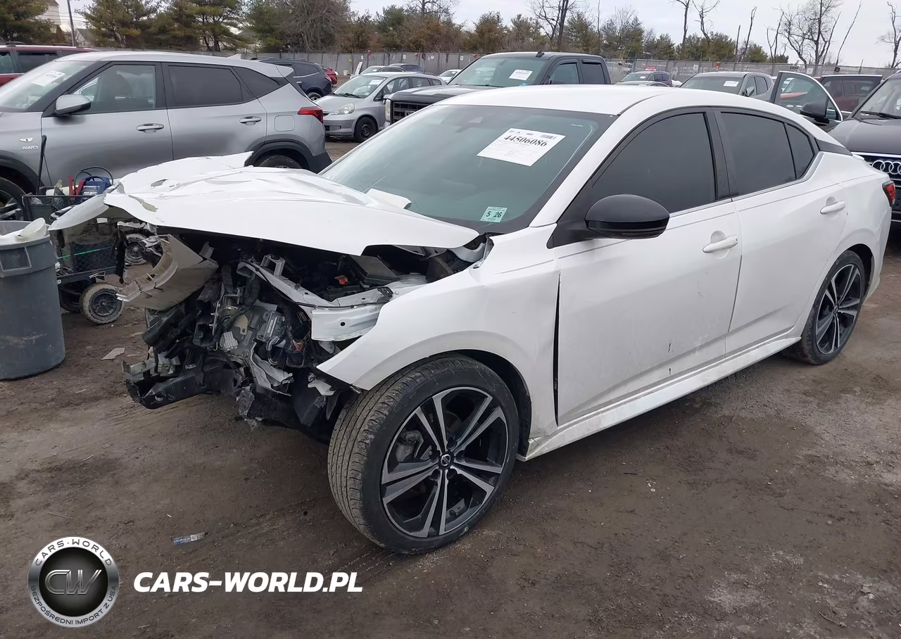 2021 Nissan Sentra Sr Xtronic Cvt VIN:3N1AB8DV7MY258713 - 2