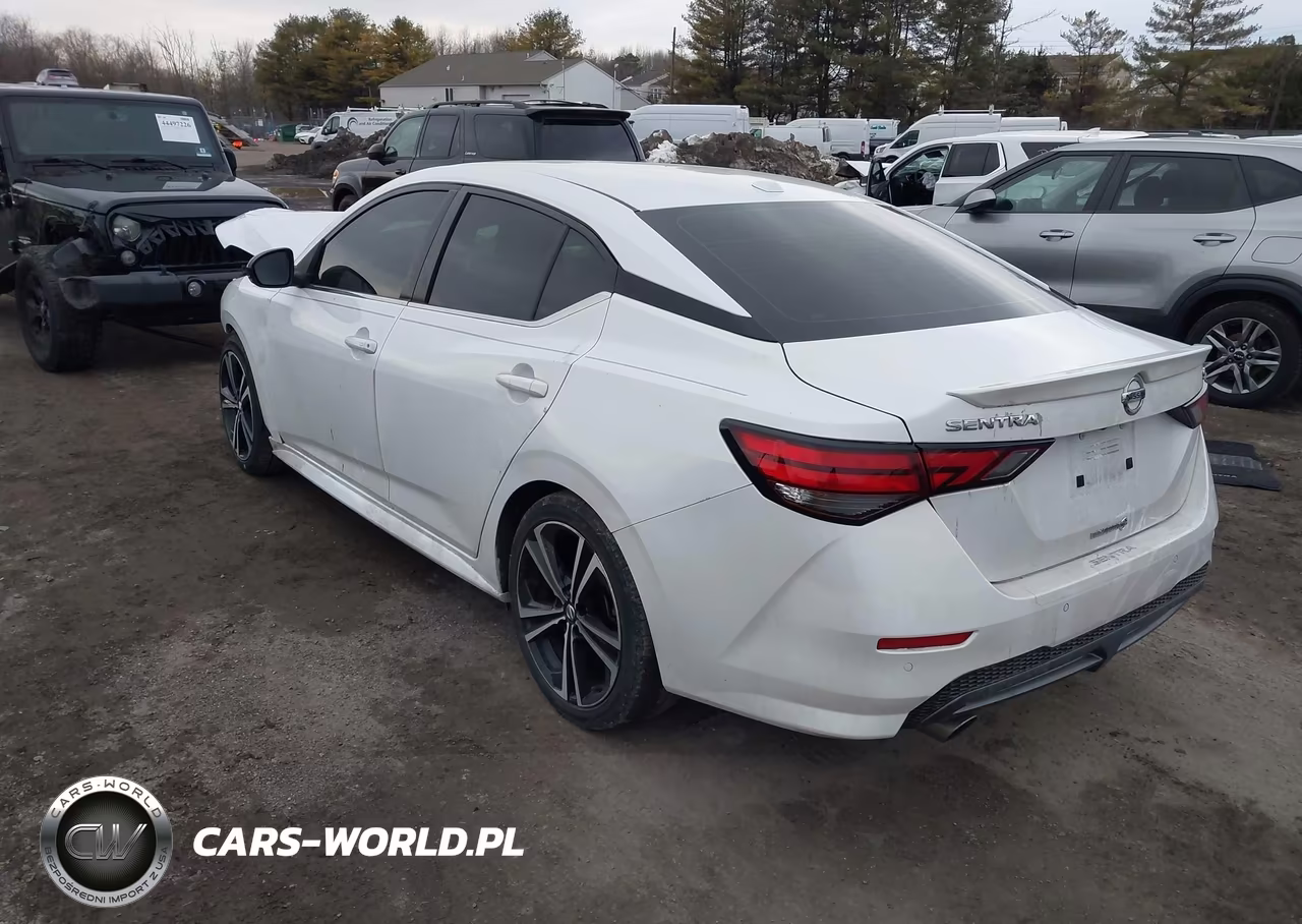 2021 Nissan Sentra Sr Xtronic Cvt VIN:3N1AB8DV7MY258713 - 3