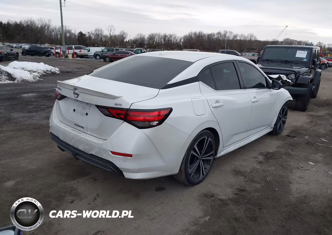 2021 Nissan Sentra Sr Xtronic Cvt VIN:3N1AB8DV7MY258713 - 4