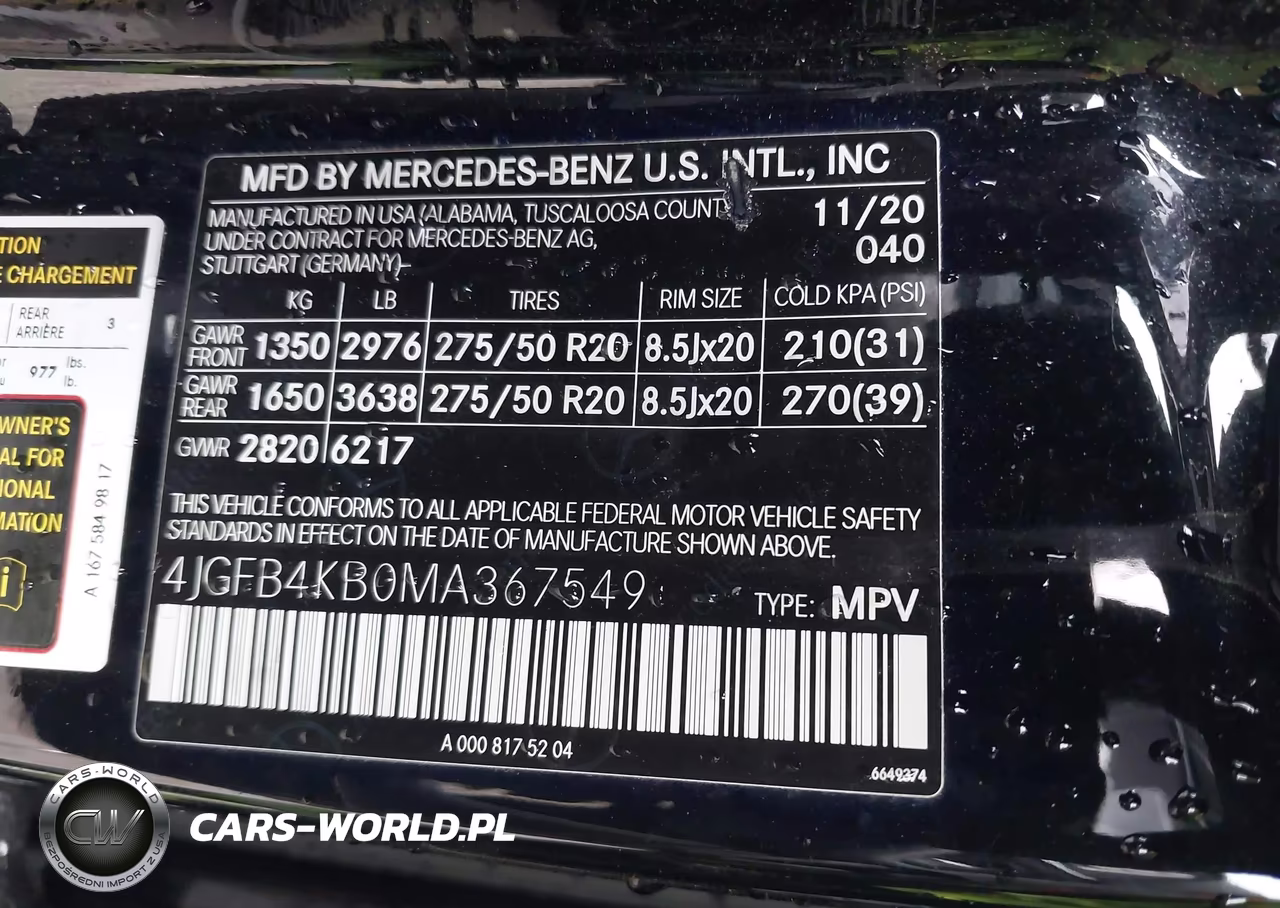 2021 Mercedes-Benz Gle 350 4Matic VIN:4JGFB4KB0MA367549 - 9