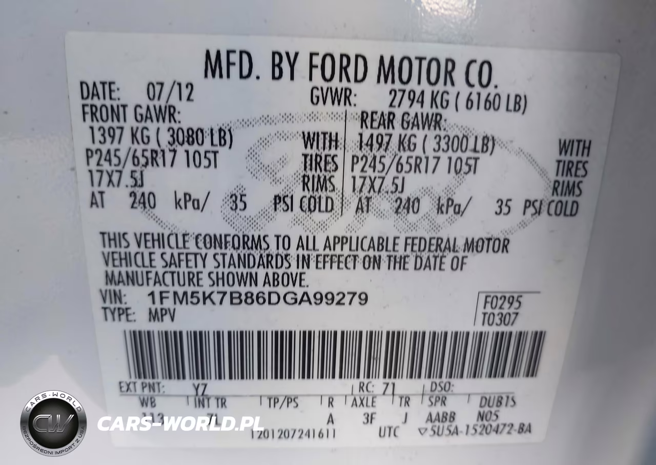 2013 Ford Explorer VIN:1FM5K7B86DGA99279 - 9