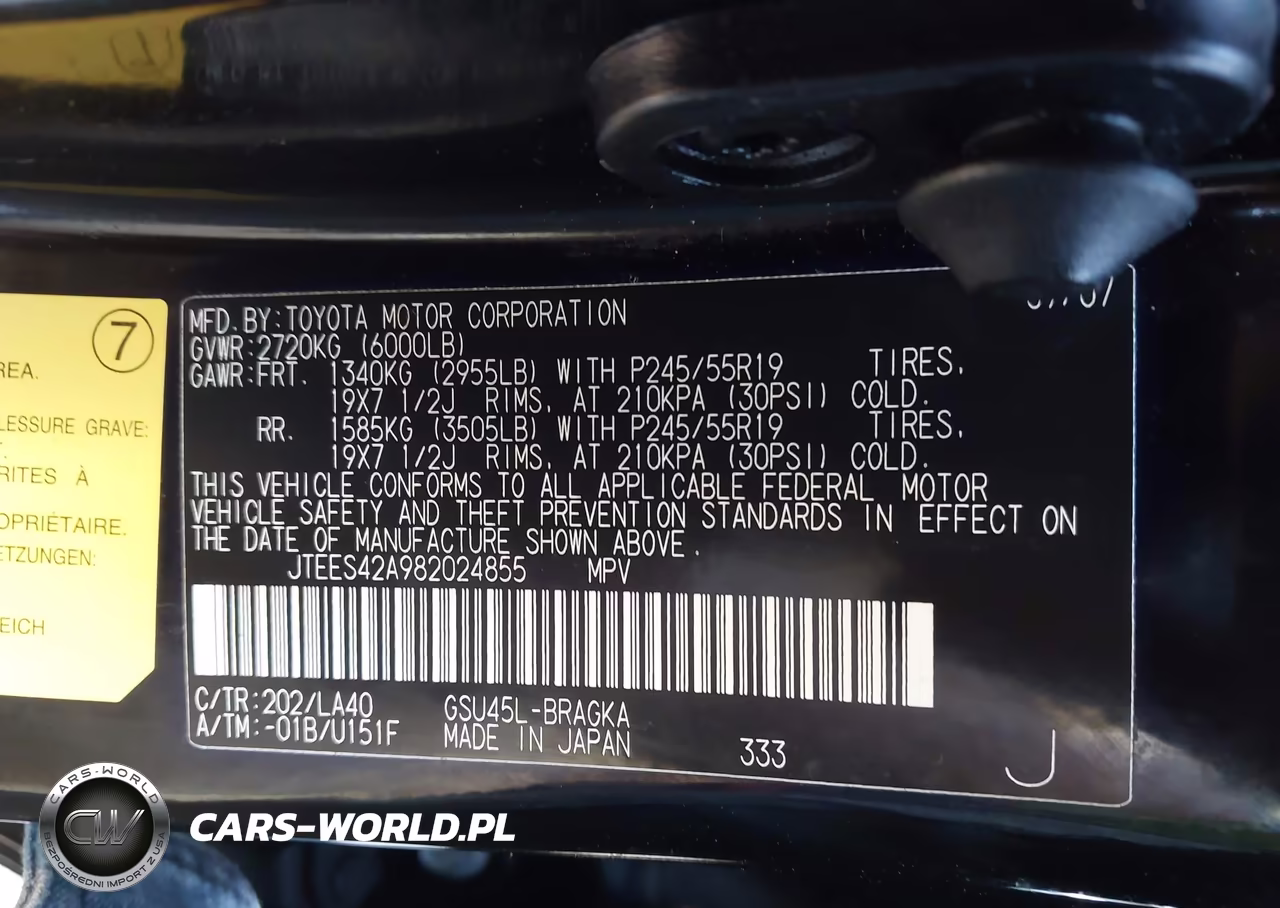 2008 Toyota Highlander Limited VIN:JTEES42A982024855 - 9