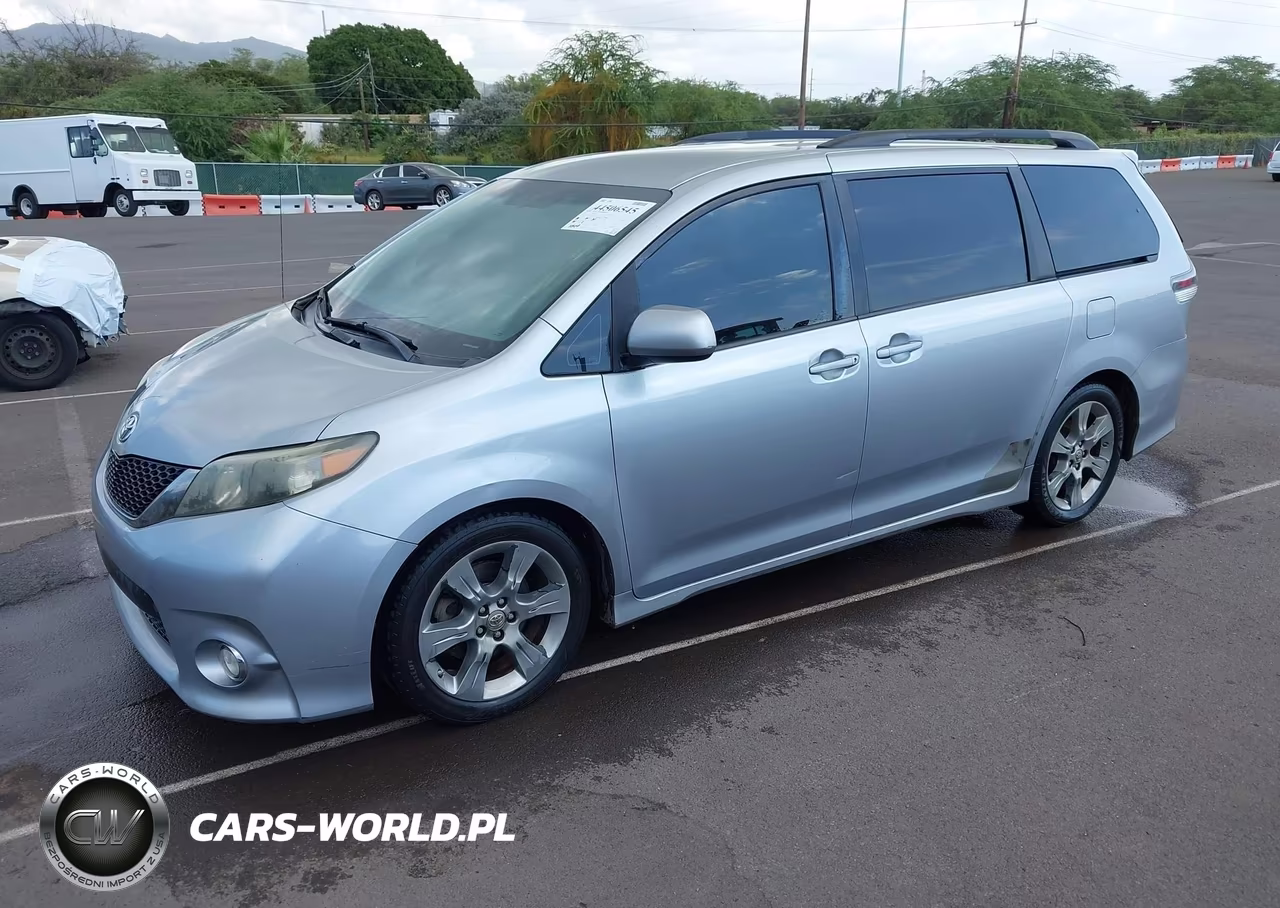2012 Toyota Sienna Se 8 Passenger VIN:5TDXK3DC6CS229590 - 2