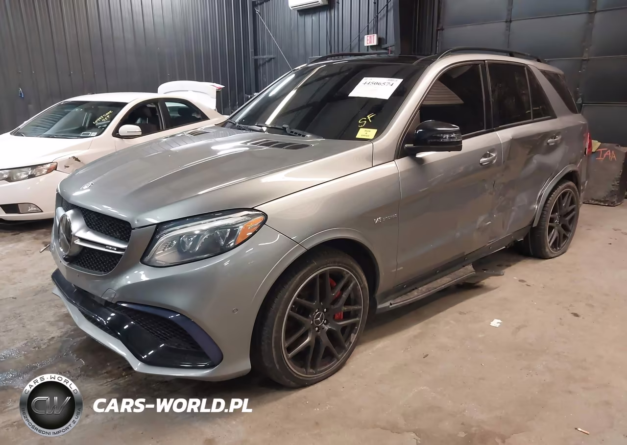 2016 Mercedes-Benz Amg Gle 63 S 4Matic VIN:4JGDA7FB3GA778776 - 2