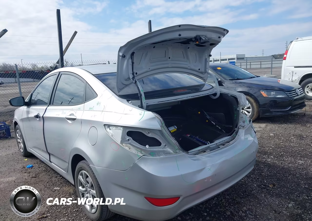 2013 Hyundai Accent Gls VIN:KMHCT4AE7DU308556 - 14