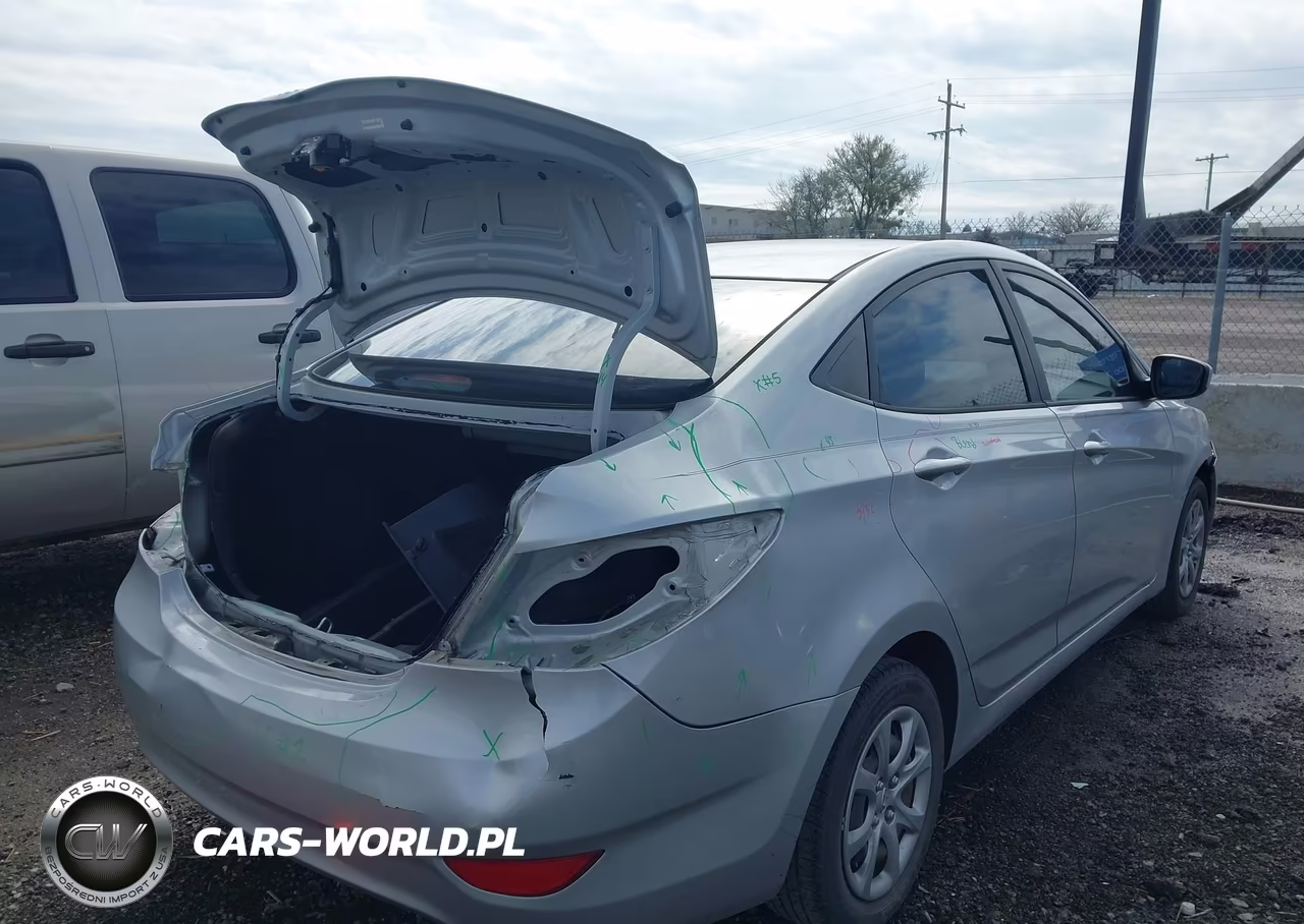 2013 Hyundai Accent Gls VIN:KMHCT4AE7DU308556 - 15