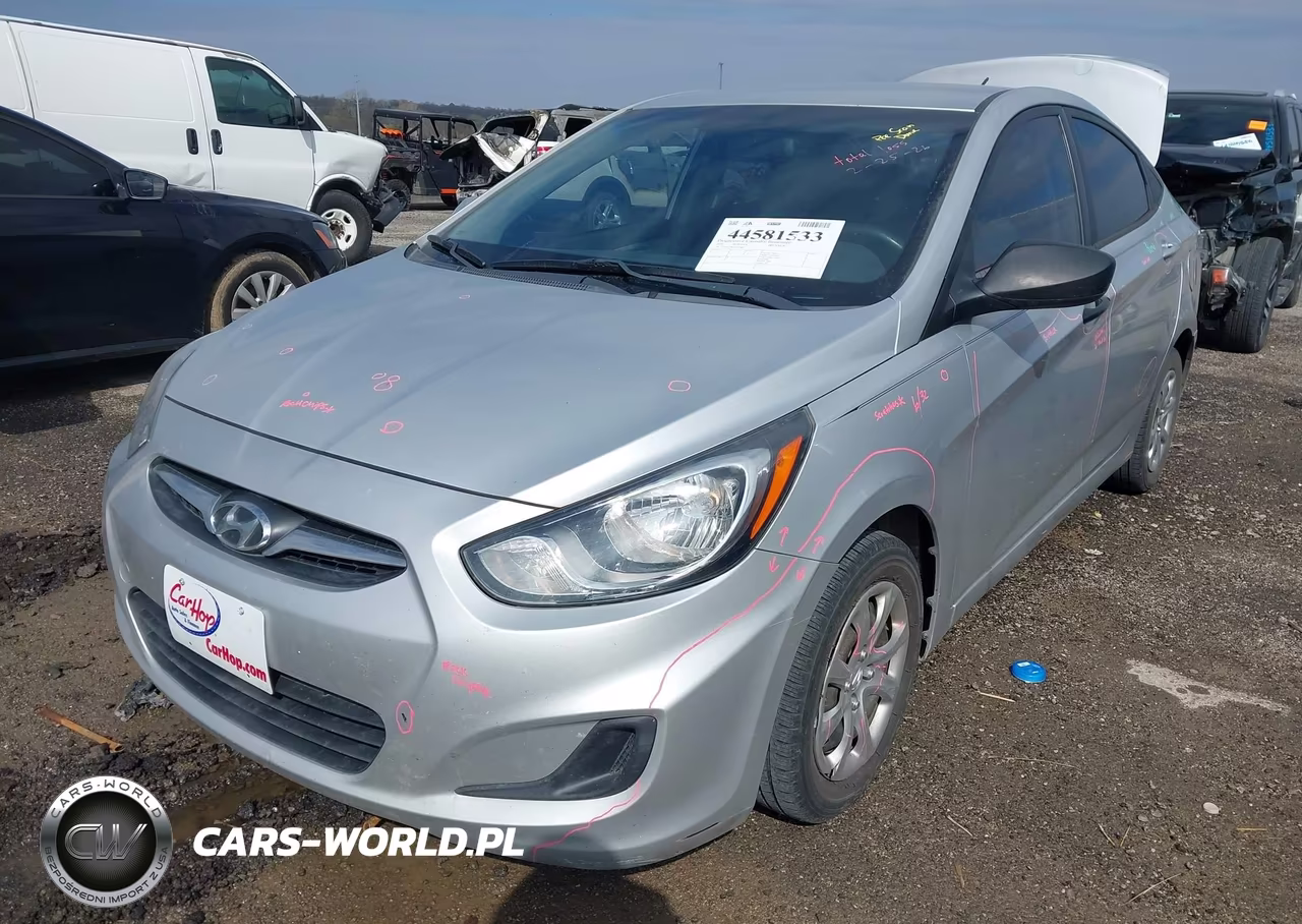 2013 Hyundai Accent Gls VIN:KMHCT4AE7DU308556 - 2