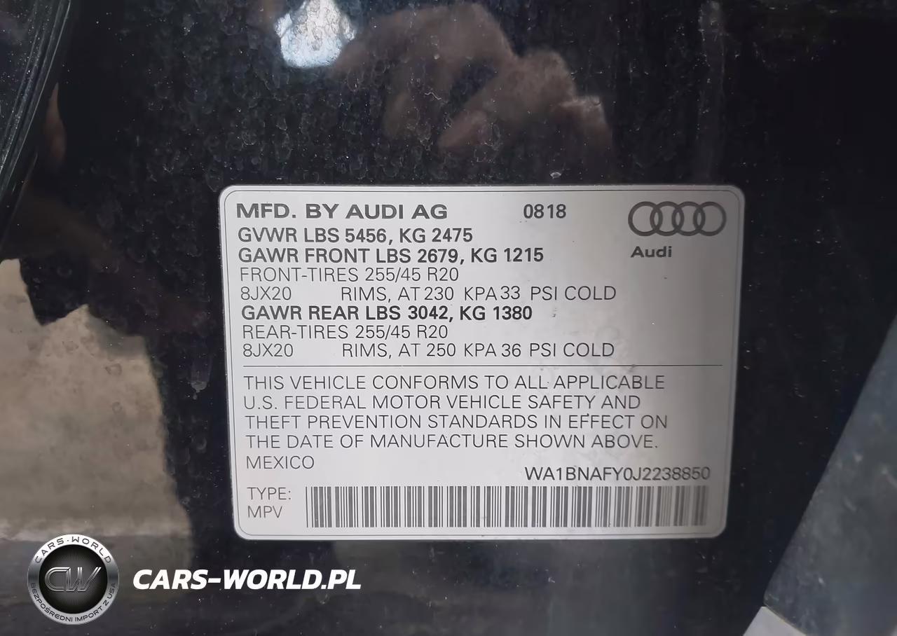 2018 Audi Q5 2.0T Premium-2.0T Tech Premium VIN:WA1BNAFY0J2238850 - 9
