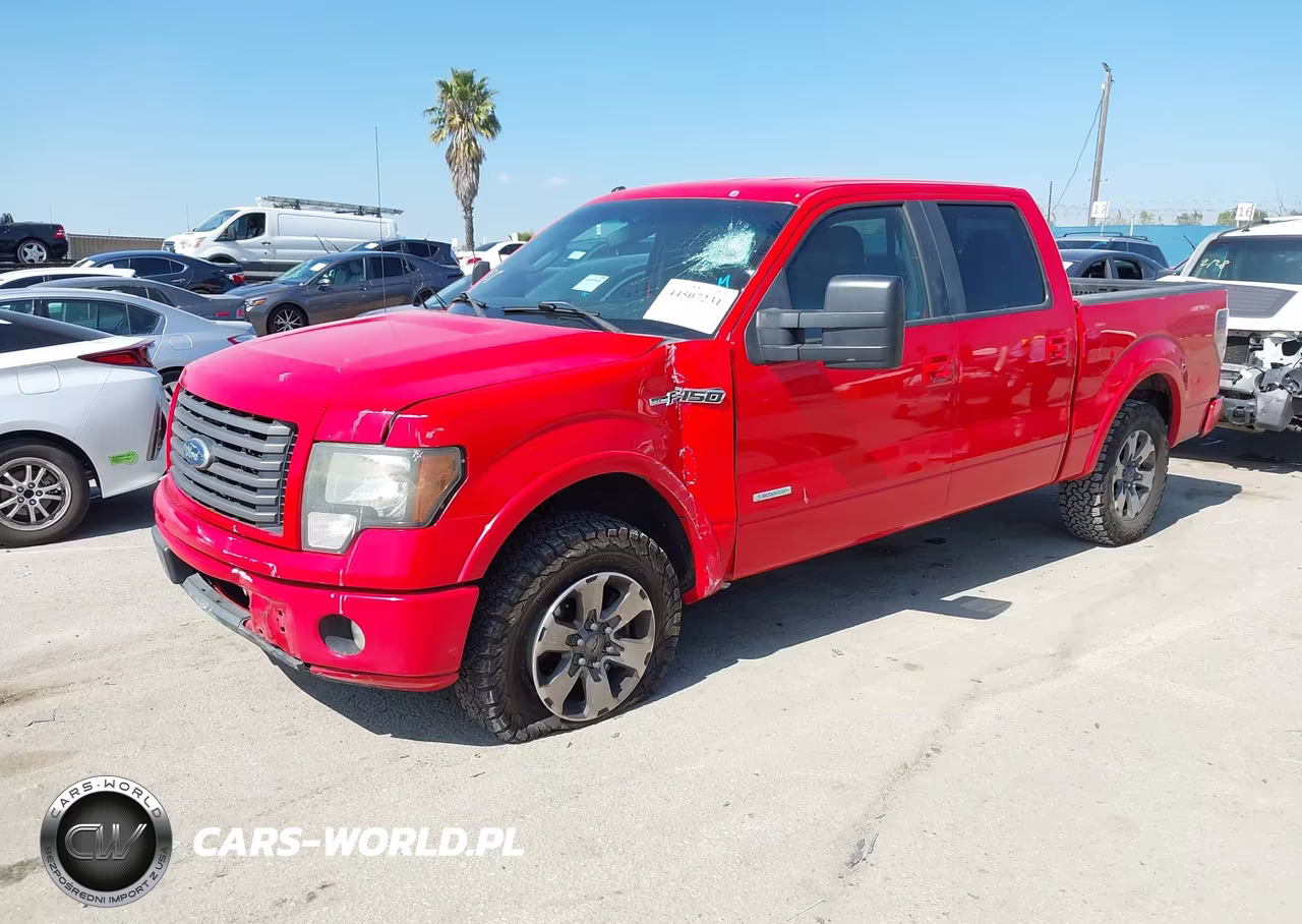 2011 Ford F-150 Fx2 VIN:1FTFW1CT6BKD89626 - 2