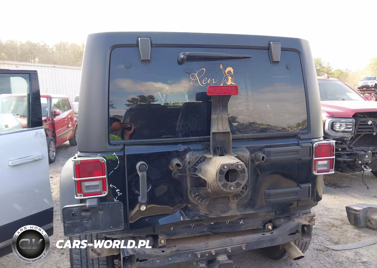 2008 Jeep Wrangler Unlimited X VIN:1J8GA39108L616485 - 16