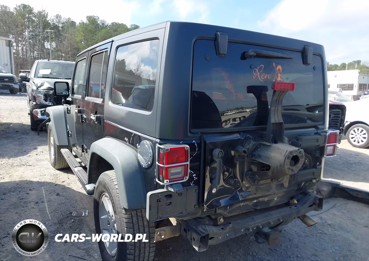 2008 Jeep Wrangler Unlimited X VIN:1J8GA39108L616485 - 3