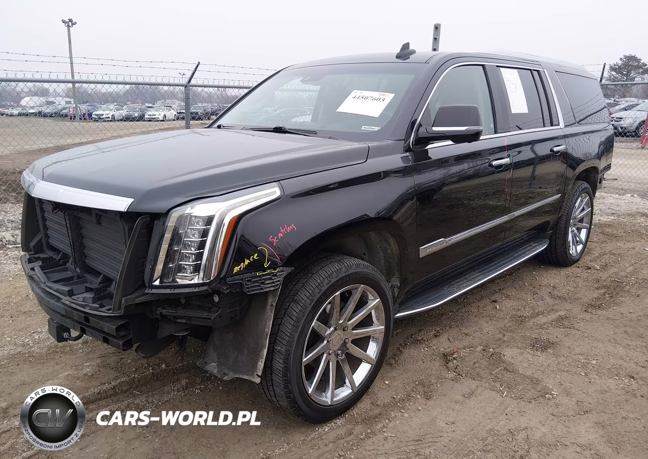2017 Cadillac Escalade Esv Premium Luxury VIN:1GYS4JKJ5HR144590 - 2