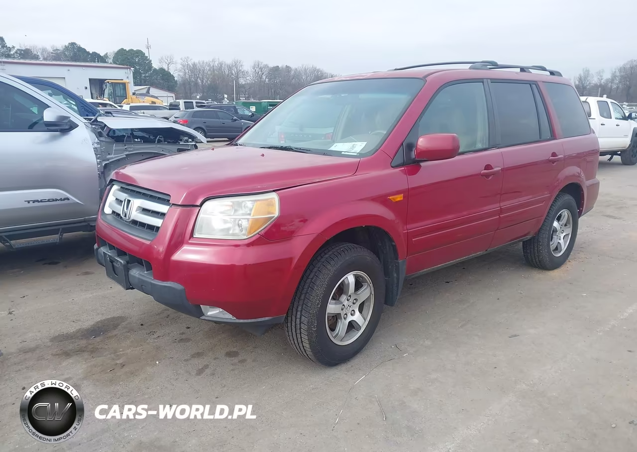 2006 Honda Pilot Ex-L VIN:5FNYF18546B022827 - 2