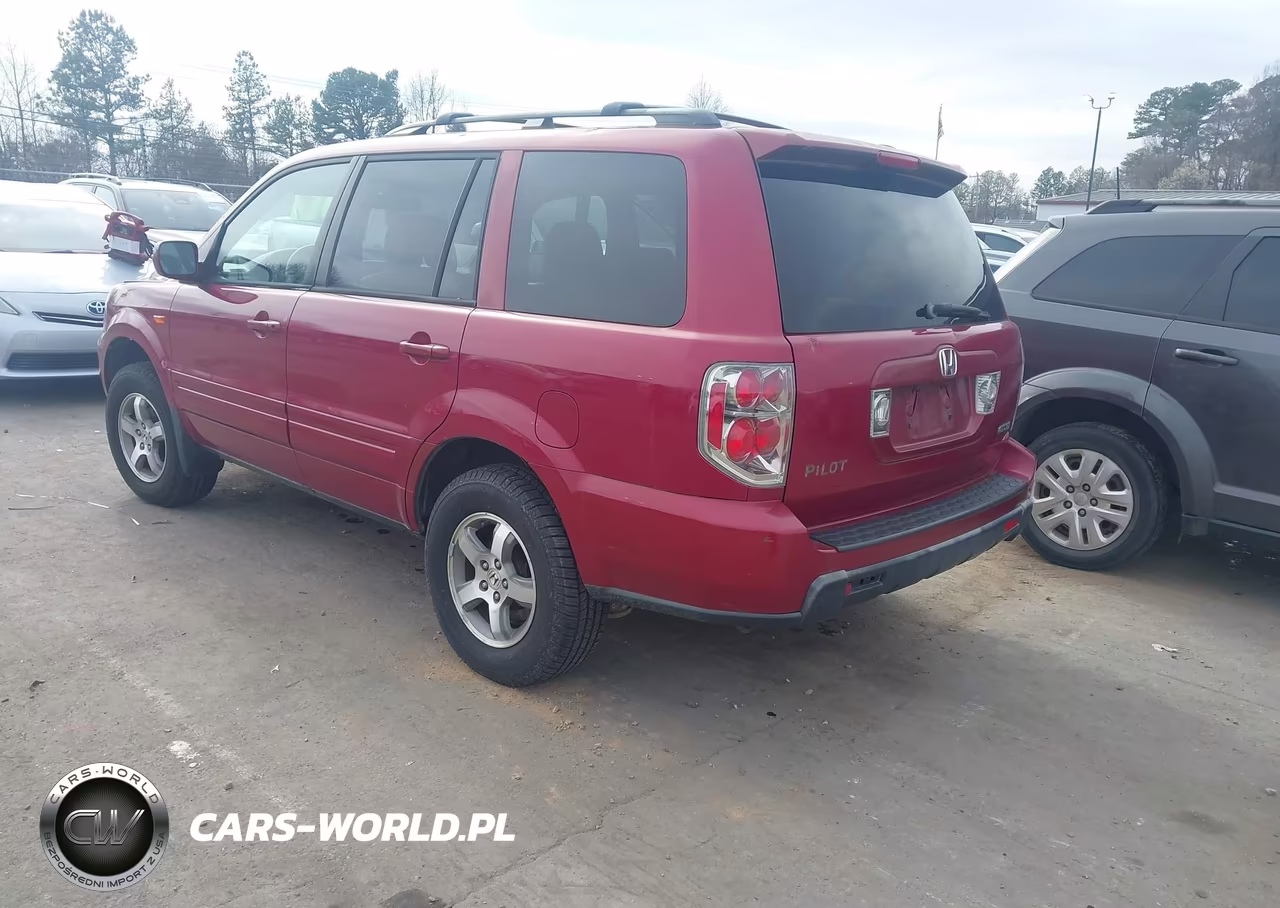 2006 Honda Pilot Ex-L VIN:5FNYF18546B022827 - 3