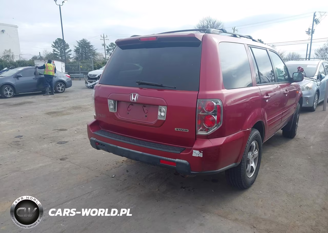 2006 Honda Pilot Ex-L VIN:5FNYF18546B022827 - 4