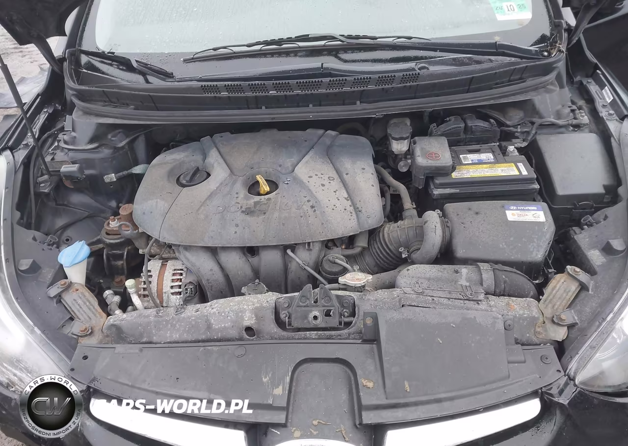 2014 Hyundai Elantra Se VIN:KMHDH4AEXEU146400 - 10