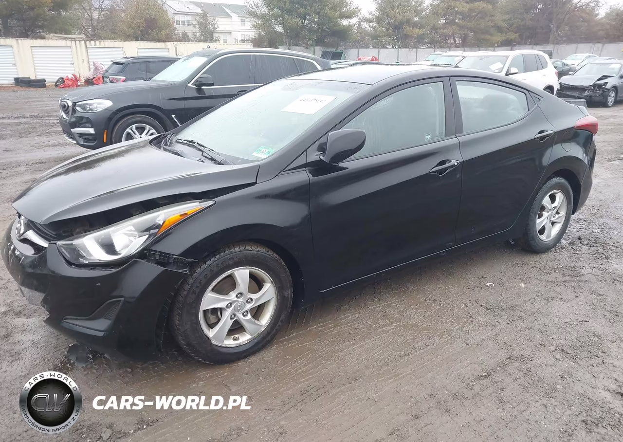2014 Hyundai Elantra Se VIN:KMHDH4AEXEU146400 - 2