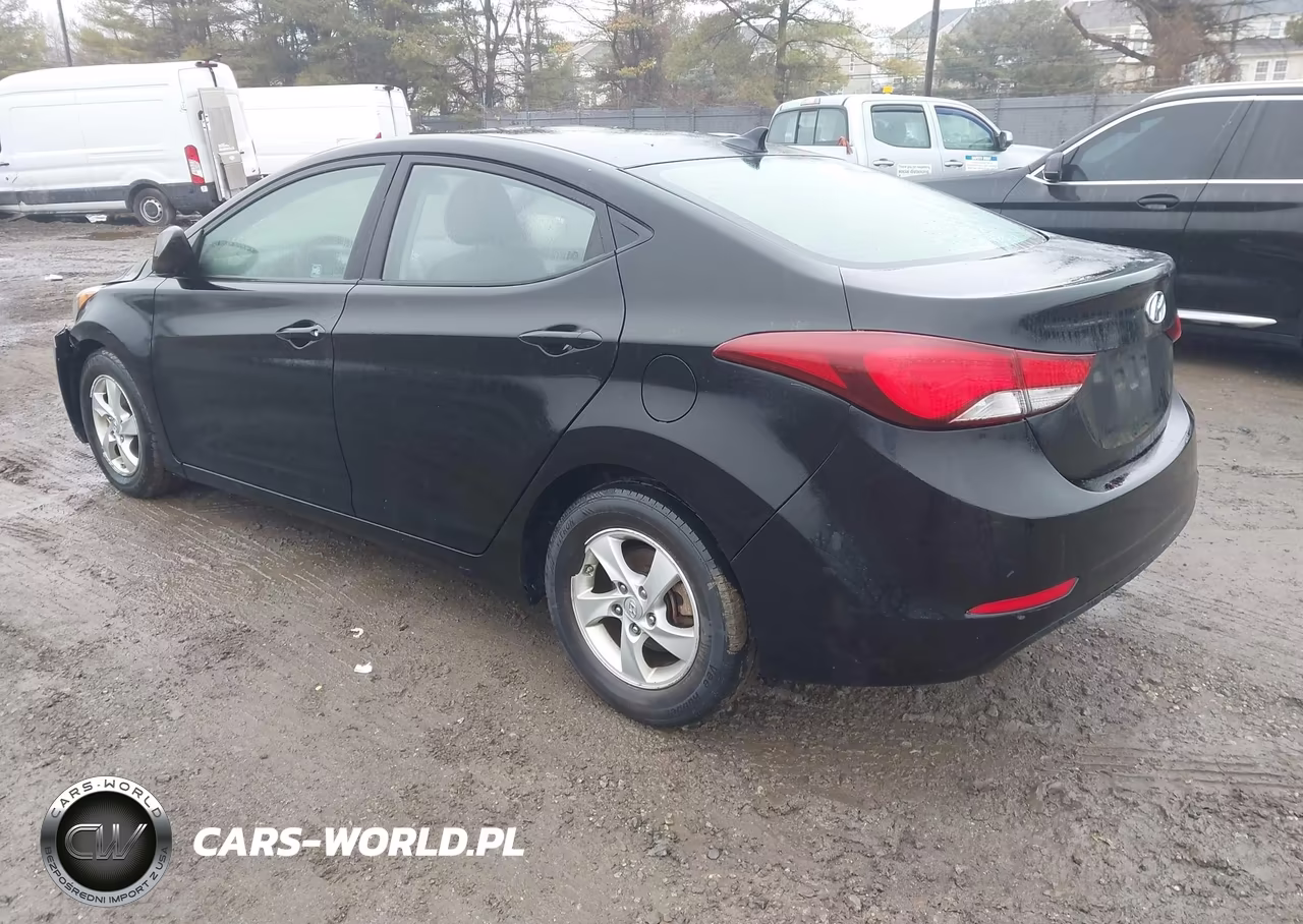 2014 Hyundai Elantra Se VIN:KMHDH4AEXEU146400 - 3