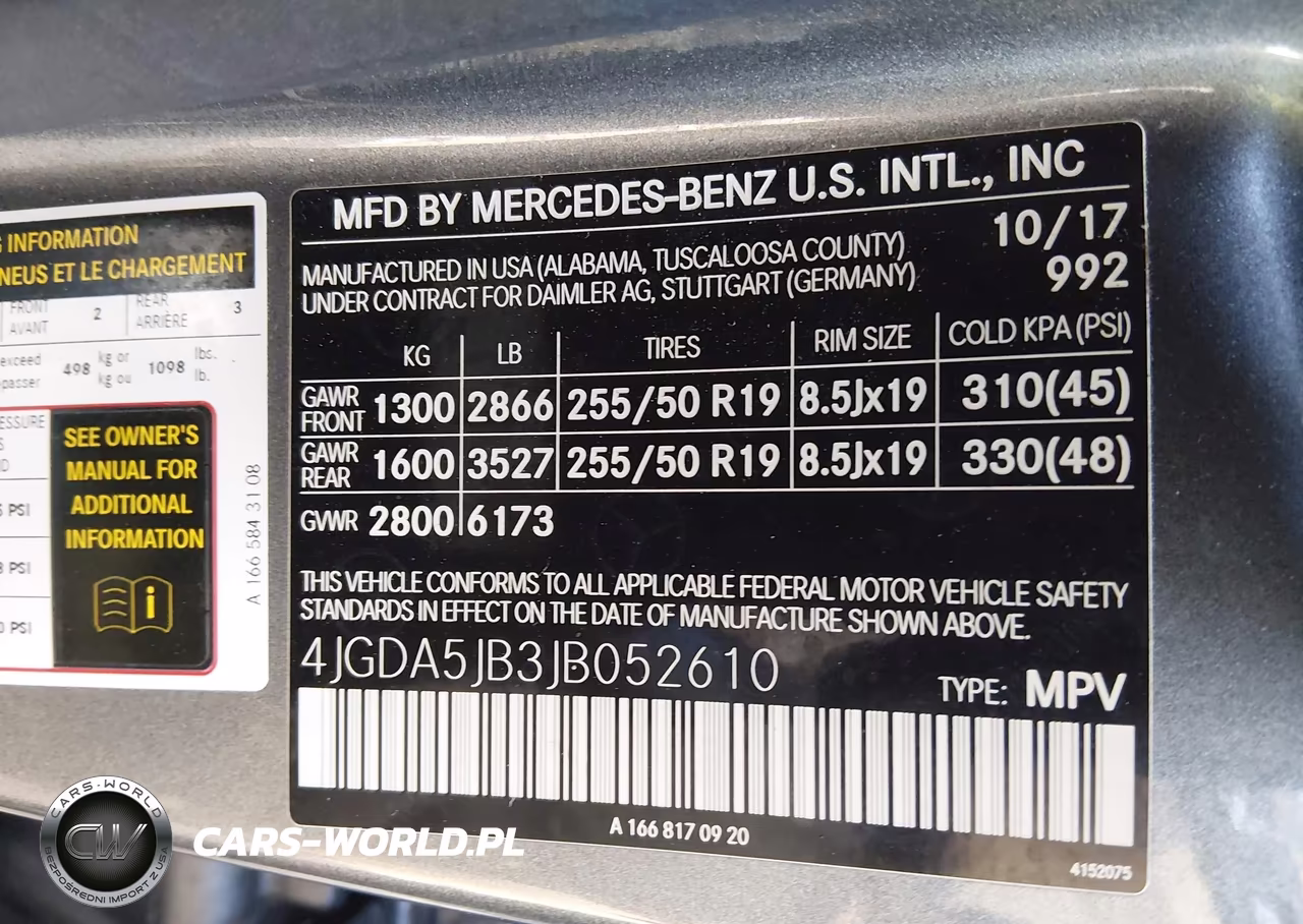 2018 Mercedes-Benz Gle 350 VIN:4JGDA5JB3JB052610 - 9