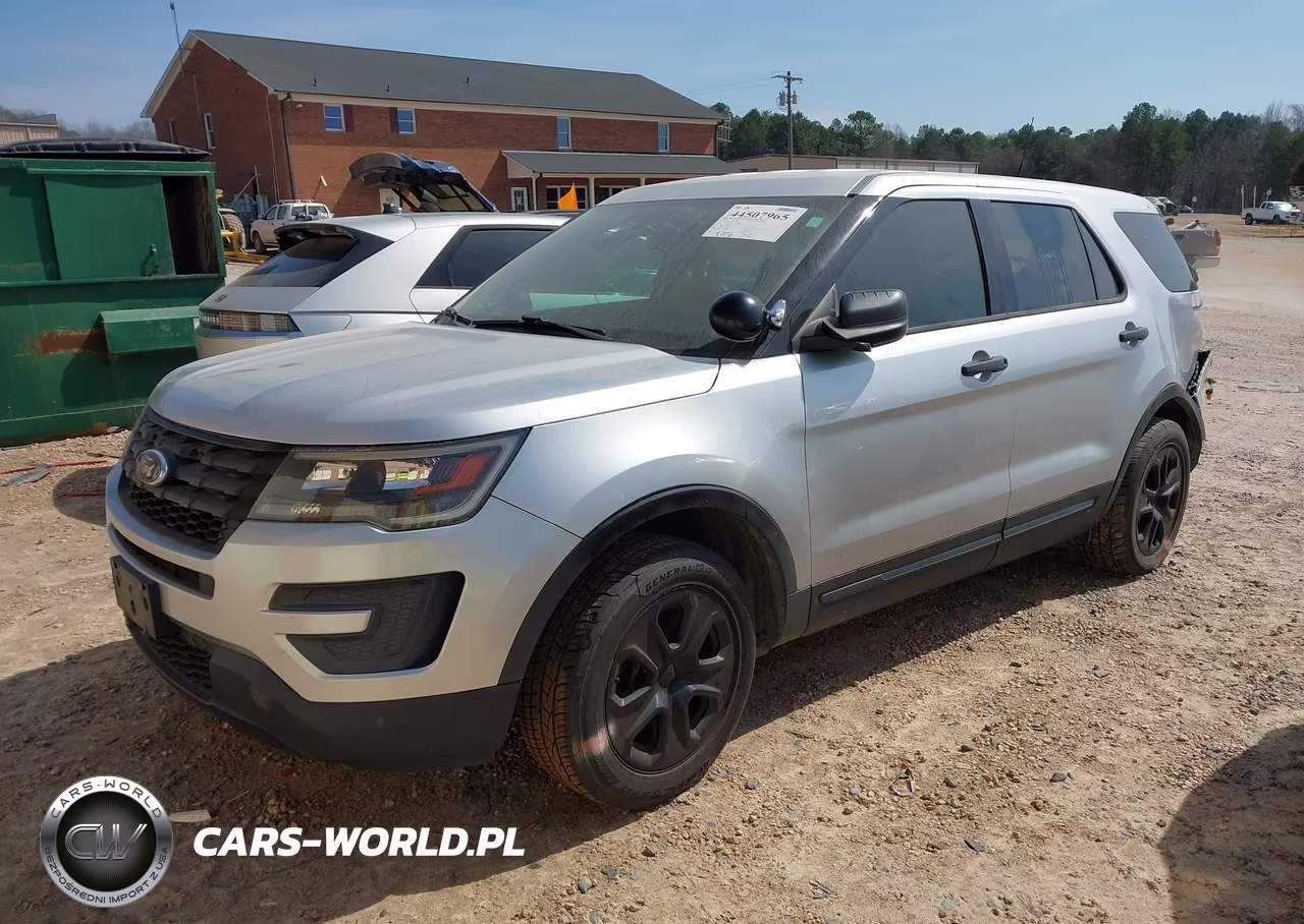 2018 Ford Police Interceptor Utility VIN:1FM5K8AR8JGA99702 - 2