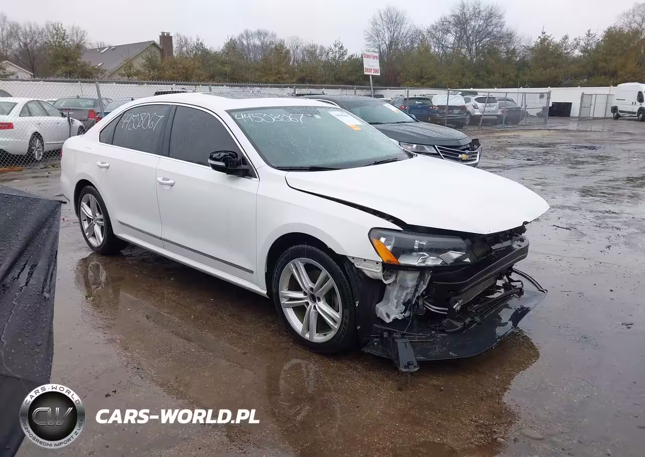 2014 Volkswagen Passat 2.0L Tdi Sel Premium