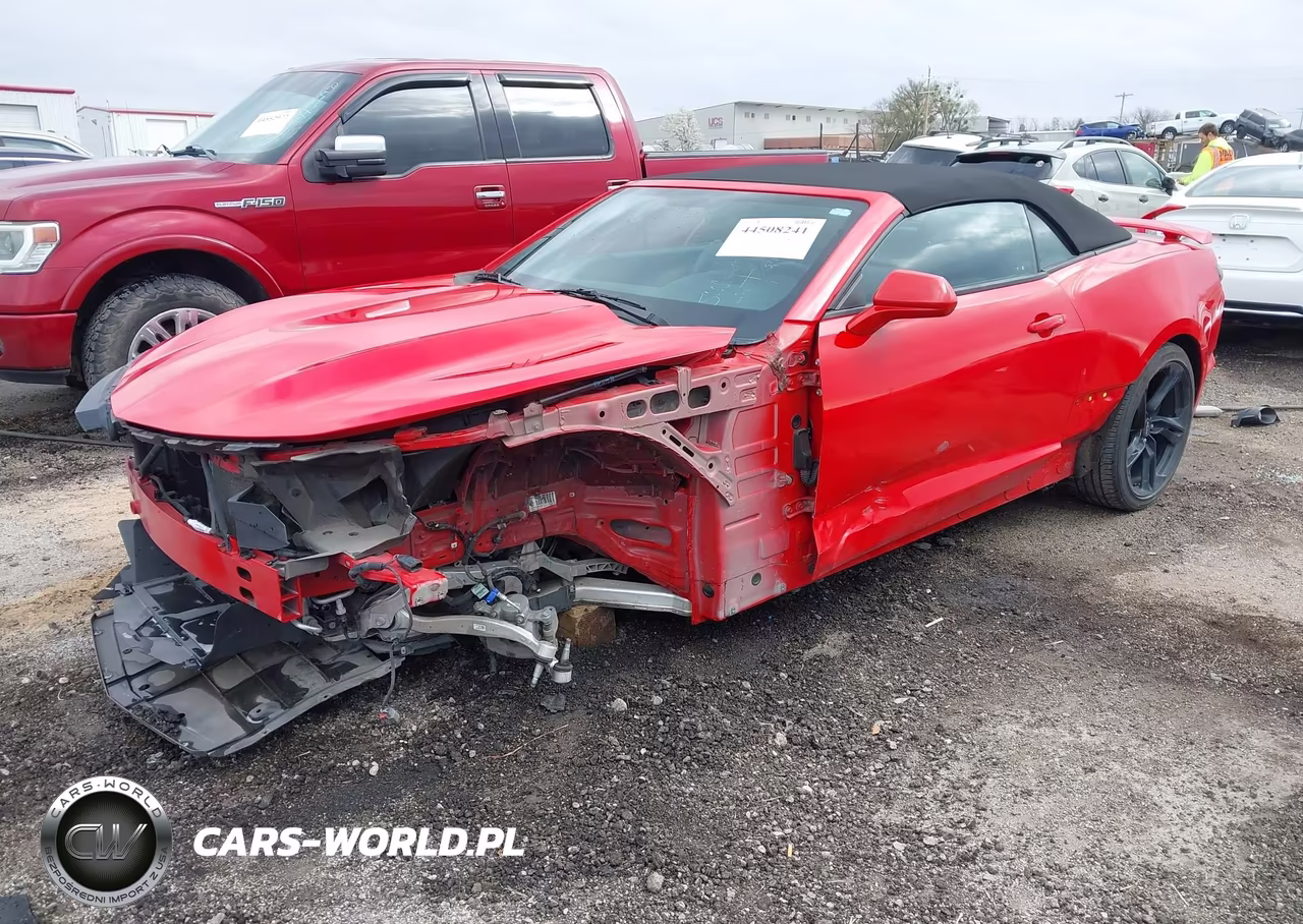 2021 Chevrolet Camaro Rwd 2Lt VIN:1G1FD3DS4M0101617 - 2