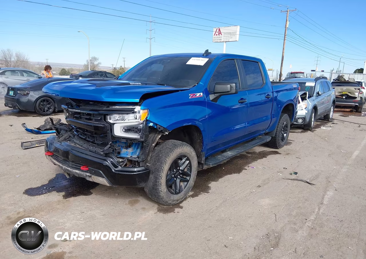 2024 Chevrolet Silverado 1500 4Wd Short Bed Lt Trail Boss VIN:3GCUDFE89RG259456 - 2