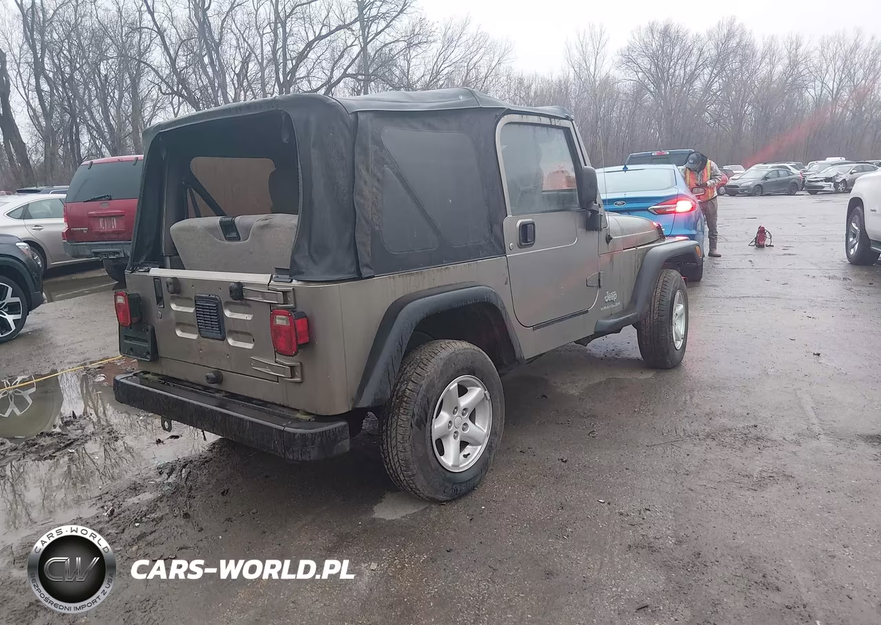 2004 Jeep Wrangler Se VIN:1J4FA29164P721932 - 4