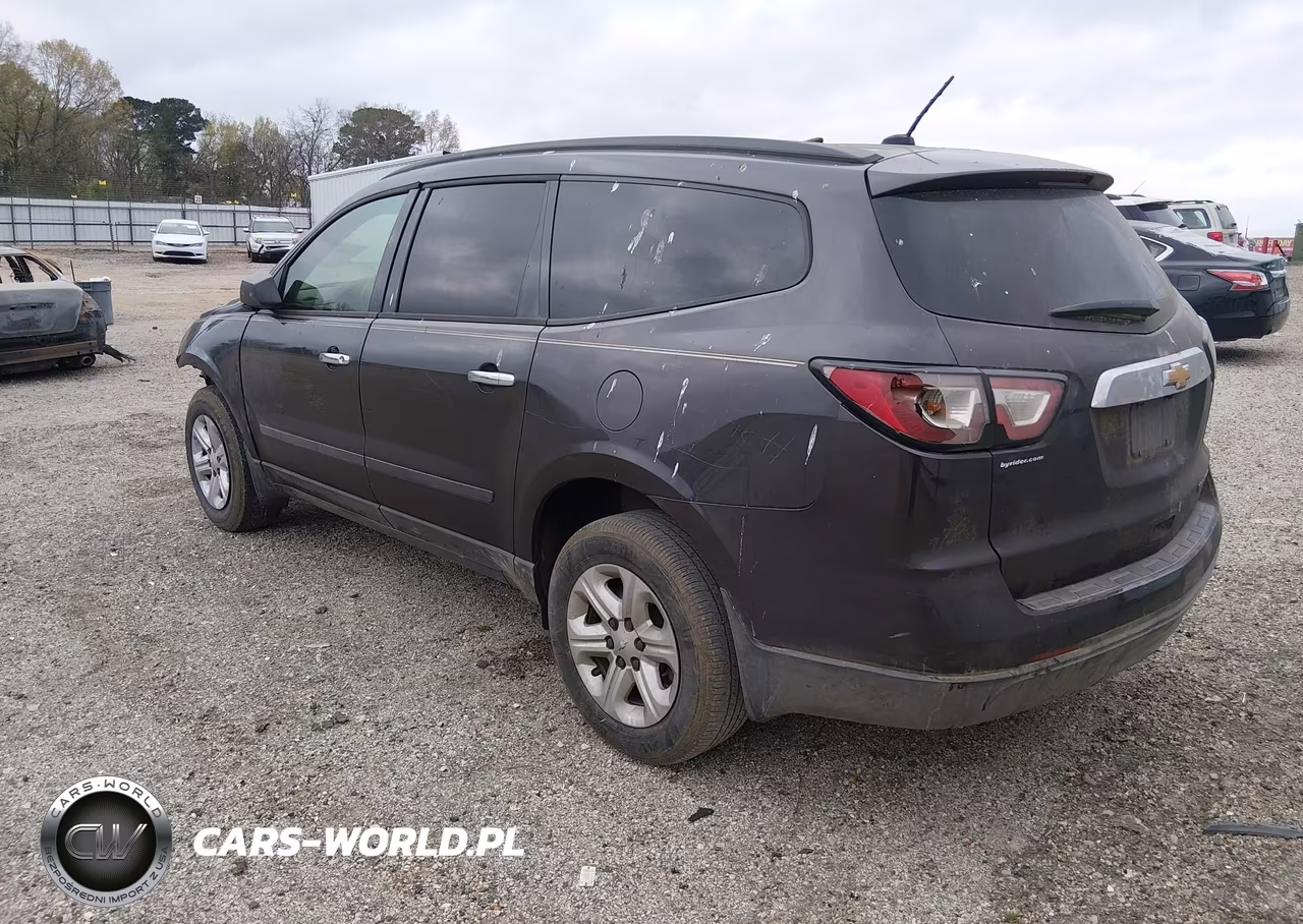 2015 Chevrolet Traverse Ls VIN:1GNKRFED4FJ128409 - 3