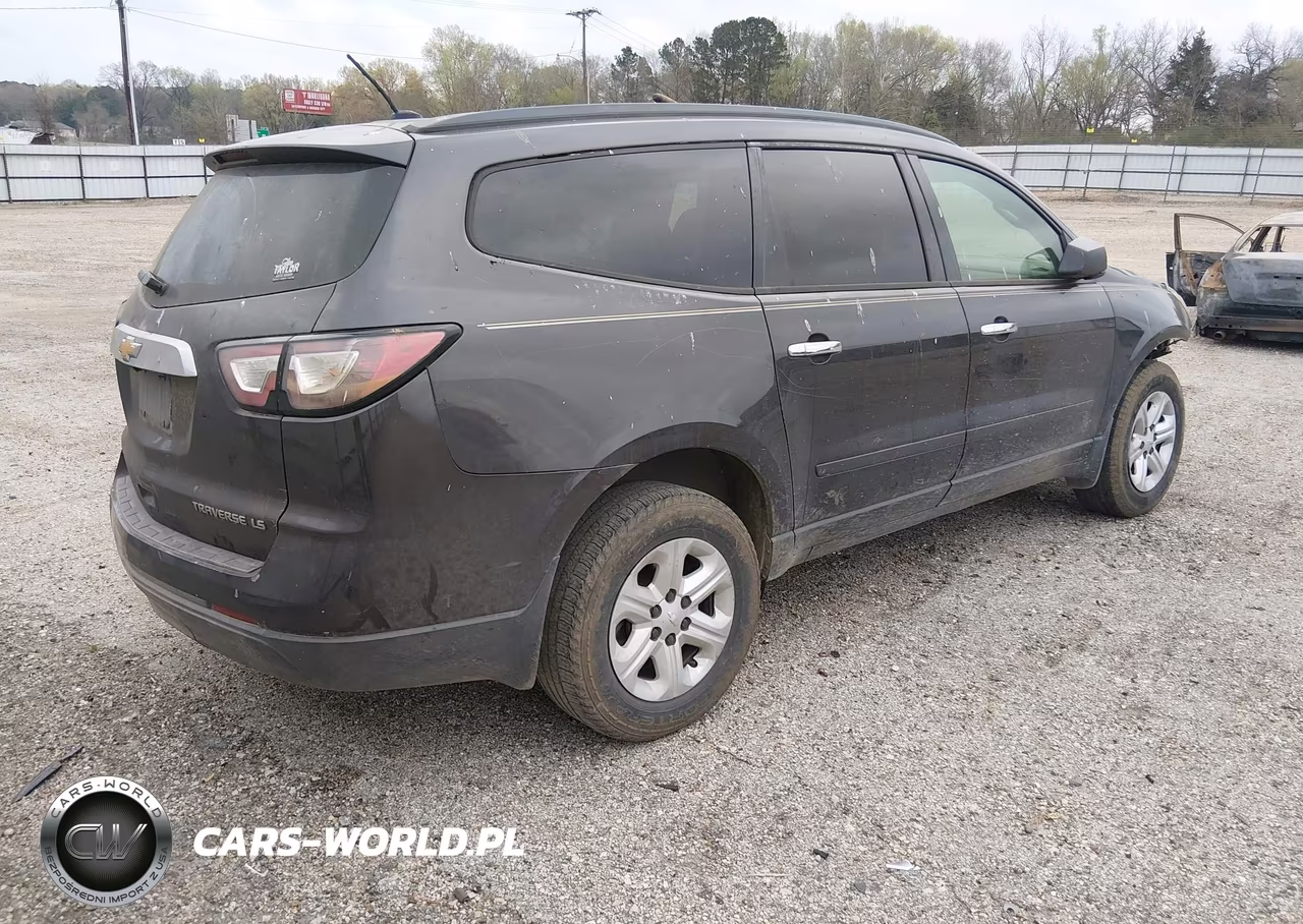 2015 Chevrolet Traverse Ls VIN:1GNKRFED4FJ128409 - 4