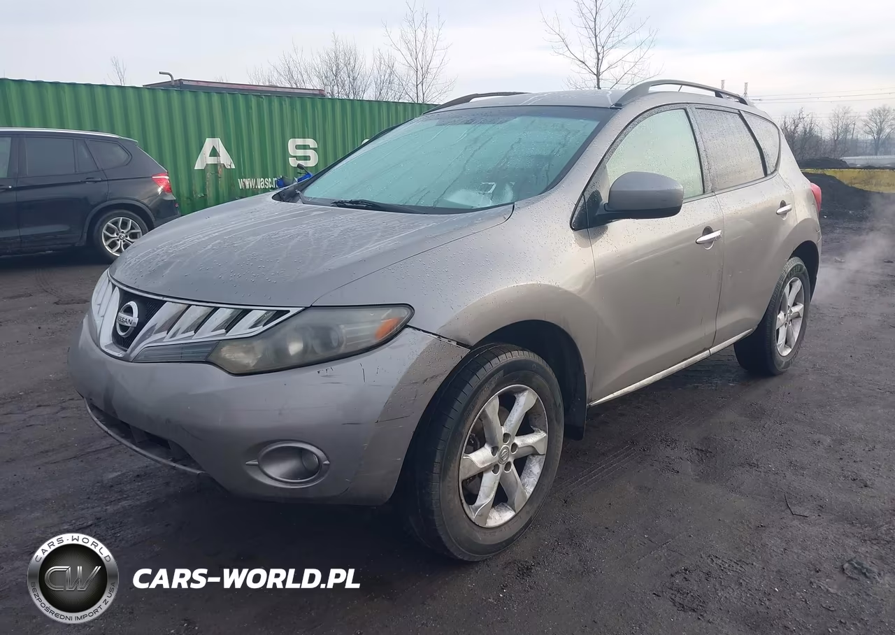 2009 Nissan Murano Sl VIN:JN8AZ18W29W151087 - 2