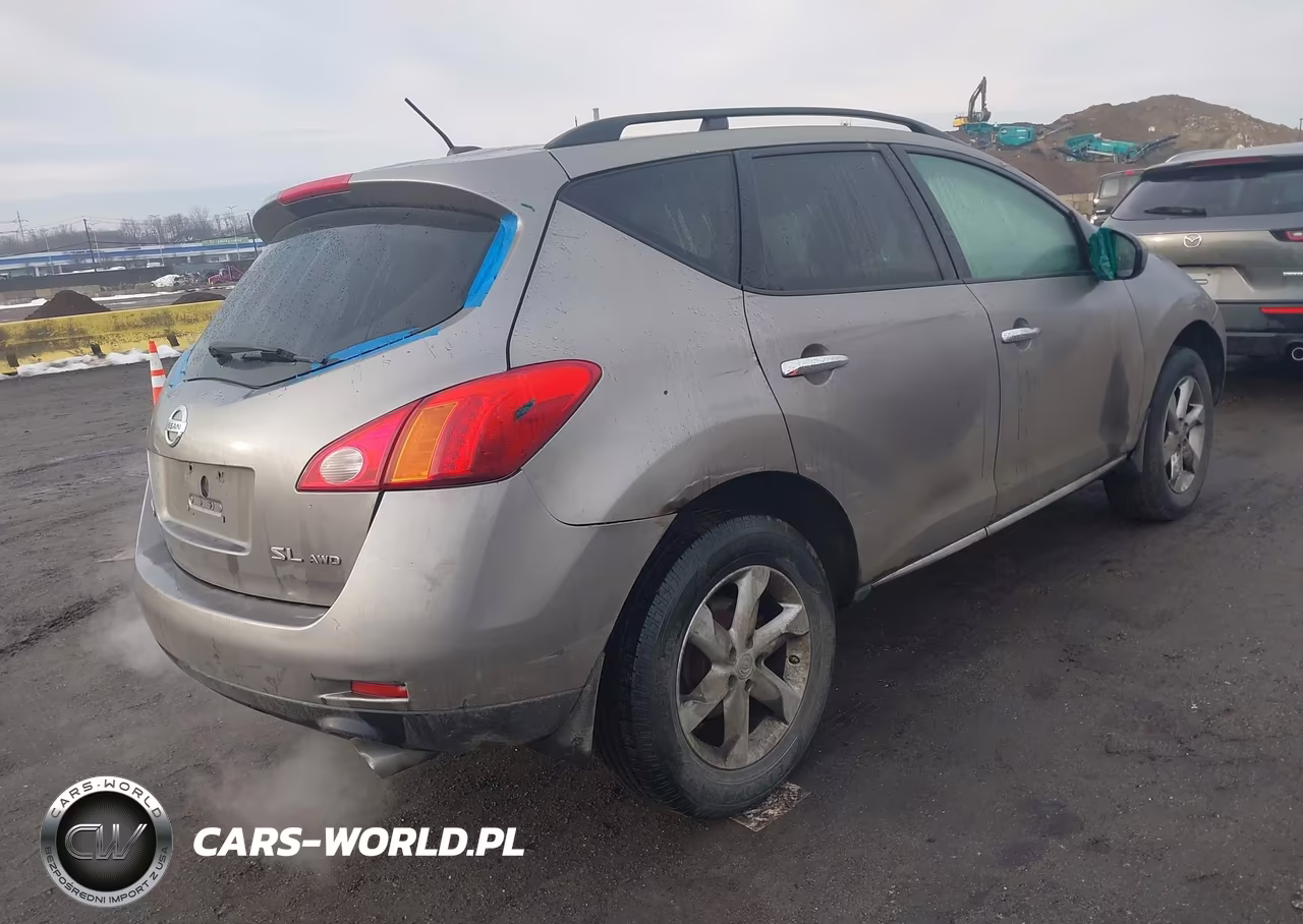 2009 Nissan Murano Sl VIN:JN8AZ18W29W151087 - 4