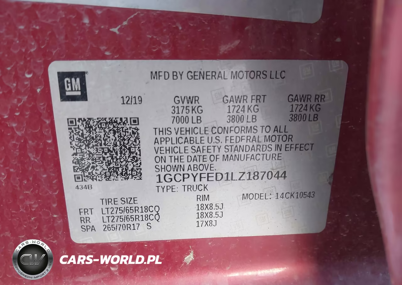 2020 Chevrolet Silverado 1500 4Wd Short Bed Lt Trail Boss VIN:1GCPYFED1LZ187044 - 9